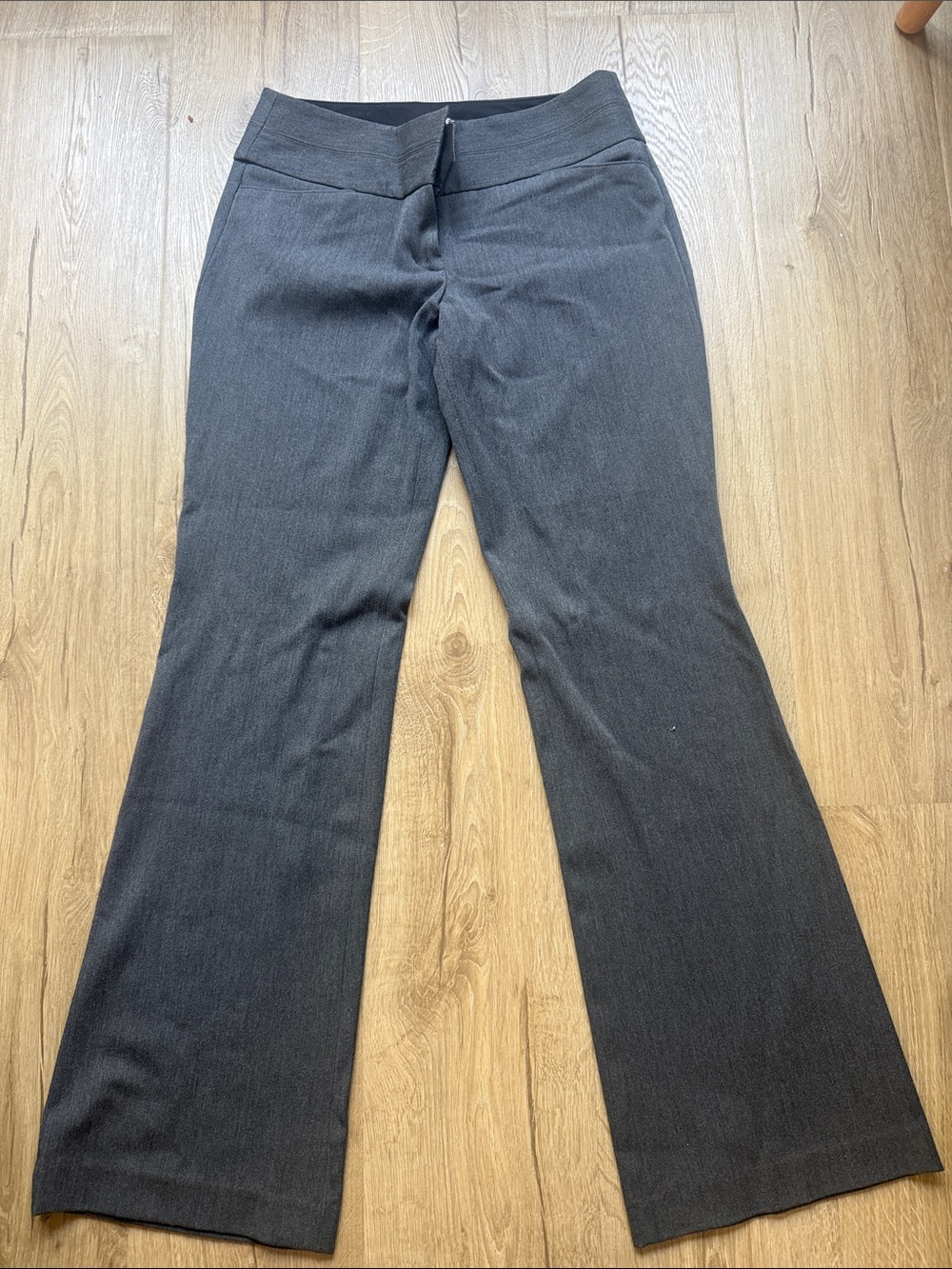 Express Women's Dark Gray Bootcut Dress Pants